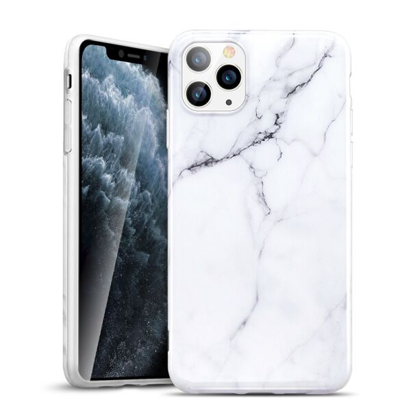 

Чехол ESR для iPhone 11 Pro Max Marble Slim, White (4894240092361)
