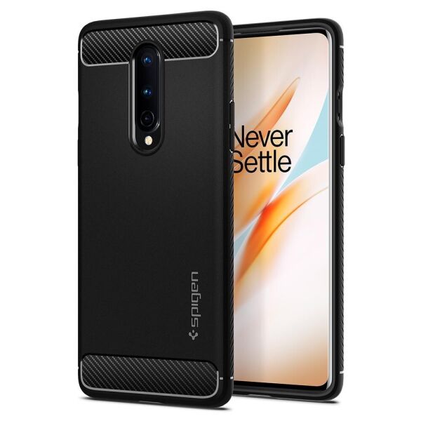 

Чехол Spigen для OnePlus 8 Rugged Armor, Matte Black (ACS00826)