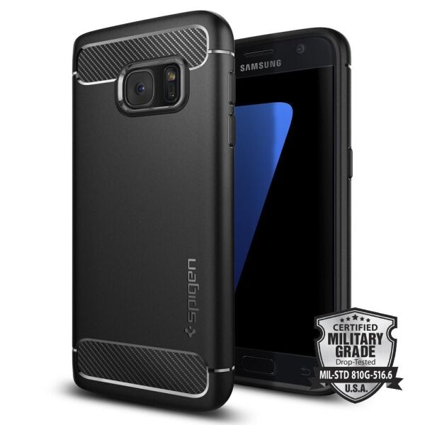 

Чехол Spigen для Samsung S7 Rugged Armor, Black