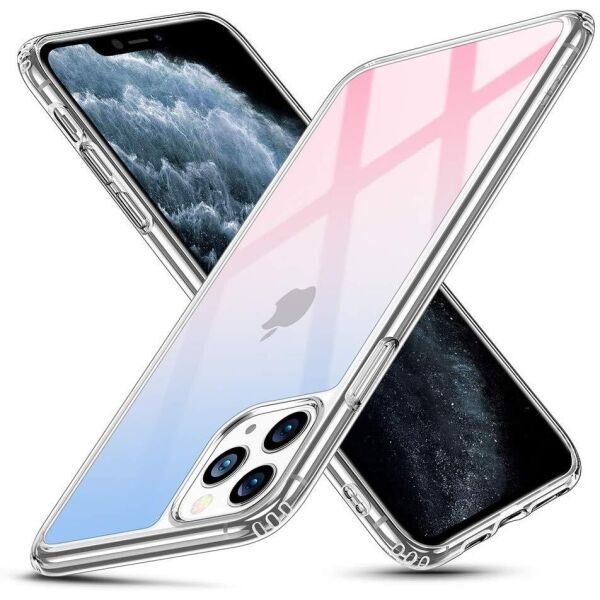 

Чехол ESR для iPhone 11 Pro Max Mimic Tempered Glass, Red+Blue (3C01192420101)
