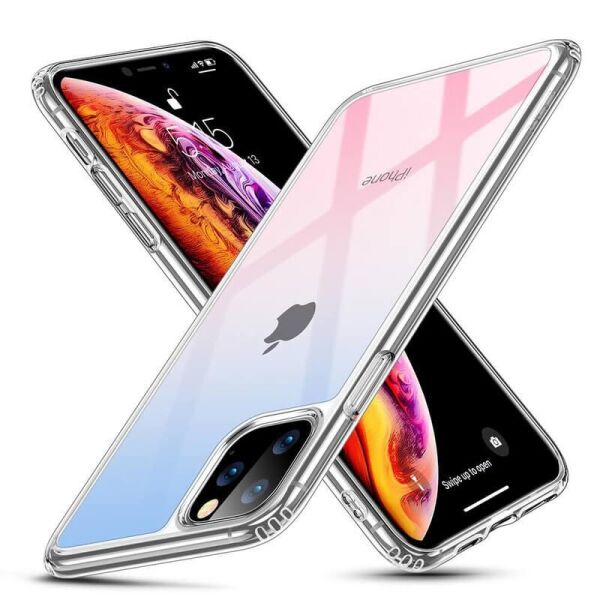 

Чехол ESR для iPhone 11 Pro Mimic Tempered Glass, Red+Blue (3C01192150101)