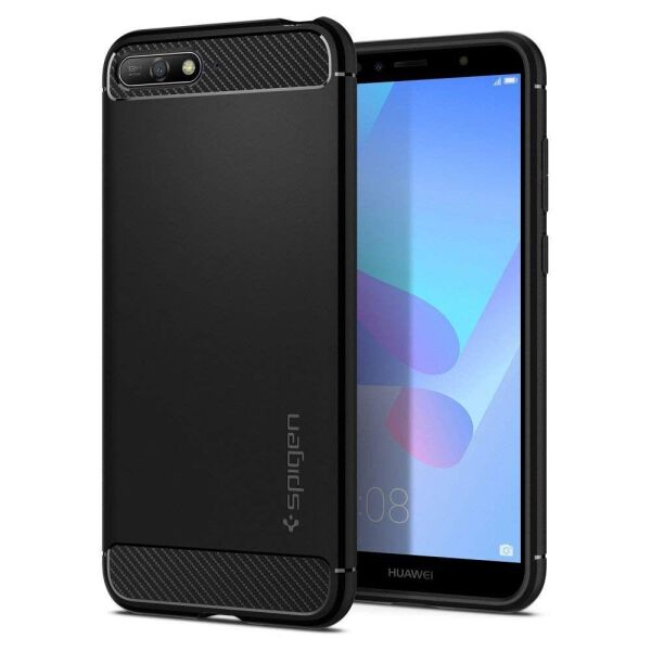 

Чехол Spigen для Huawei Y6 Prime (2018) Rugget Armor