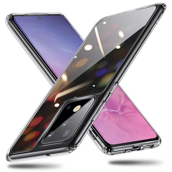 

Чехол ESR для Samsung Galaxy S20 Ultra Mimic Tempered Glass, Clear (3C01194410101)