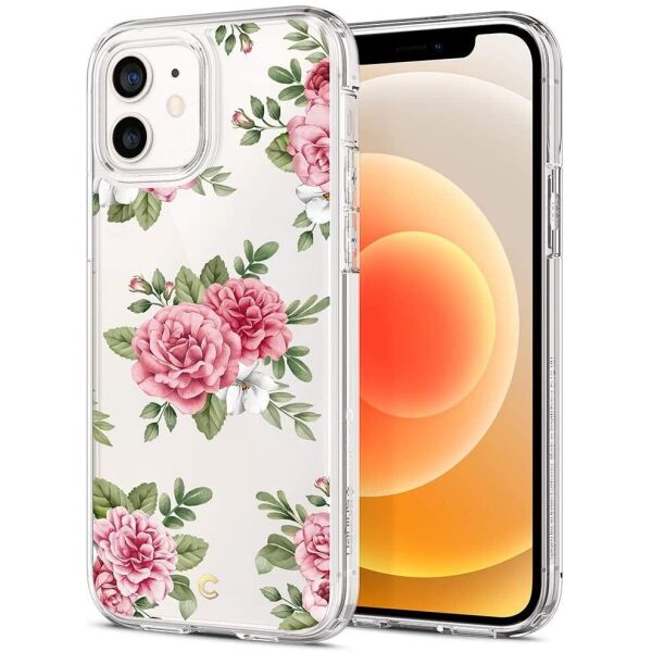 

Чехол Spigen для iPhone 12 / iPhone 12 Pro Ciel, Pink Floral (ACS01828)