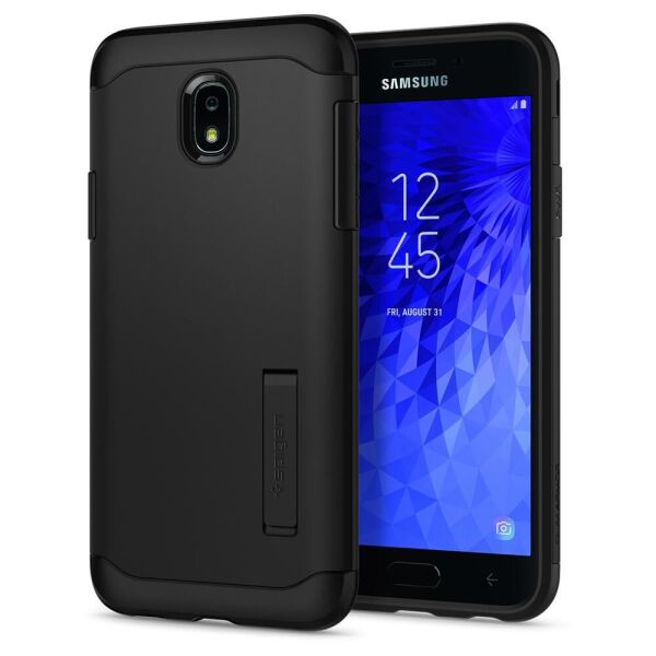 

Чехол Spigen для Samsung J7 (2018) Slim Armor, Black