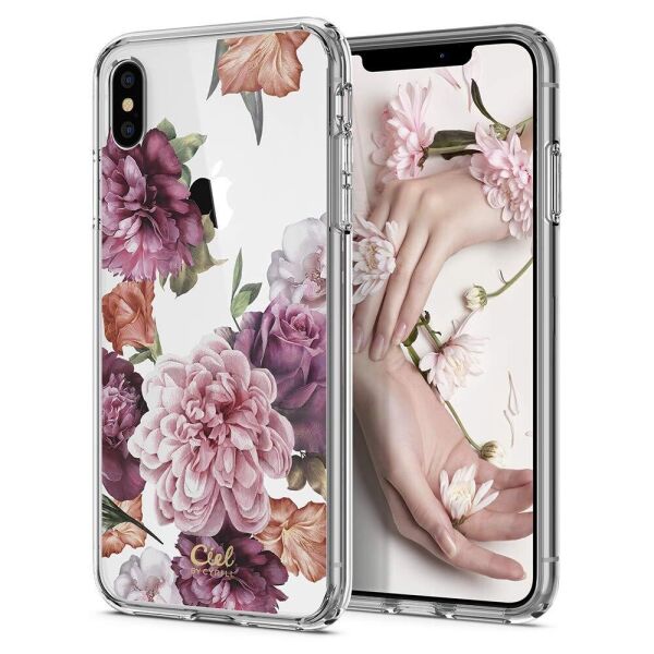 

Чехол Spigen для iPhone XS Max Ciel by CYRILL, Rose Floral (065CS25258)
