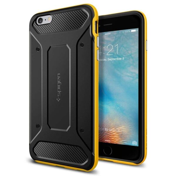 

Чехол Spigen для iPhone 6s Plus / 6 Plus Neo Hybrid Carbon, Reventon Yellow