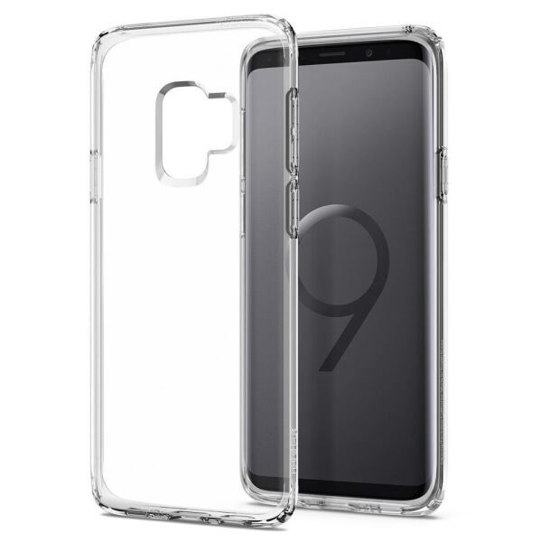 

Чехол Spigen для Samsung S9 Liquid Crystal, Crystal Clear