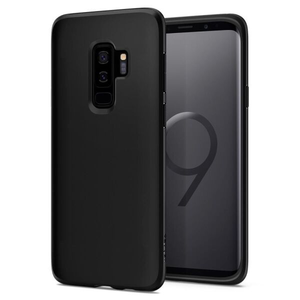 

Чехол Spigen для Samsung S9 Plus Liquid Crystal, Matte Black