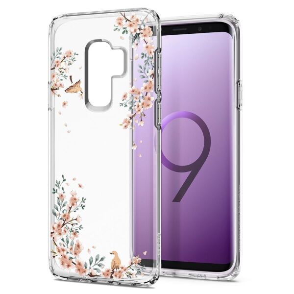 

Чехол Spigen для Samsung S9 Plus Liquid Crystal Blossom, Nature