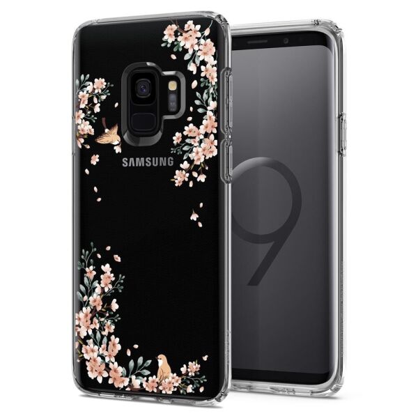 

Чехол Spigen для Samsung S9 Liquid Crystal Blossom, Nature