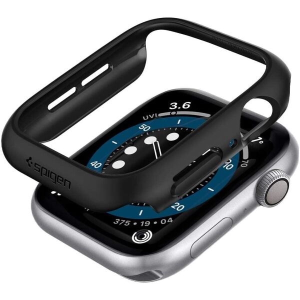 

Чехол Spigen для Apple Watch SE / 6 / 5 / 4 (40mm) - Thin Fit, Black (061CS24484)