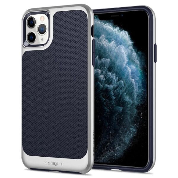 

Чехол Spigen для iPhone 11 Pro Neo Hybrid, Satin Silver (077CS27245)