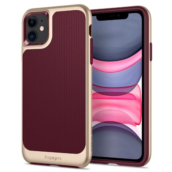 

Чехол Spigen для iPhone 11 Neo Hybrid, Burgundy (076CS27196)