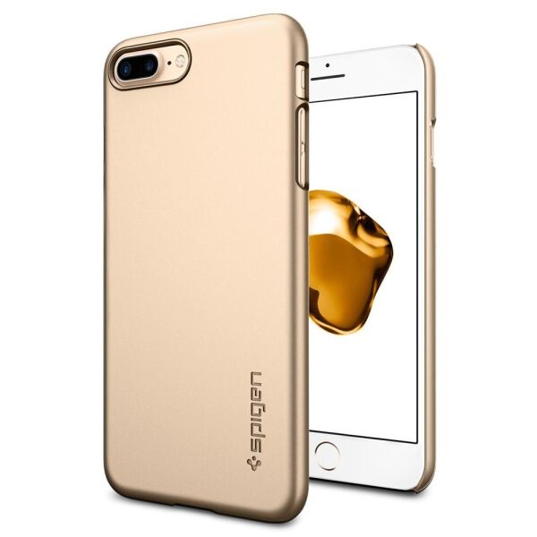 

Чехол Spigen для iPhone 8 Plus / 7 Plus Thin Fit, Champagne Gold