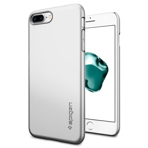 

Чехол Spigen для iPhone 8 Plus / 7 Plus Thin Fit, Satin Silver