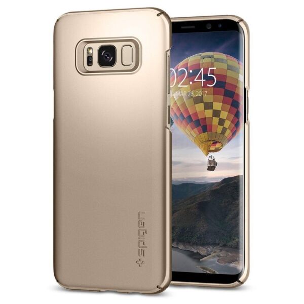 

Чехол Spigen для Samsung S8 Plus Thin Fit, Gold Maple