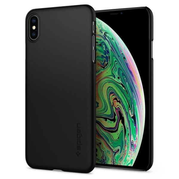 

Чехол Spigen для iPhone XS Max Thin Fit, Black (065CS24824)