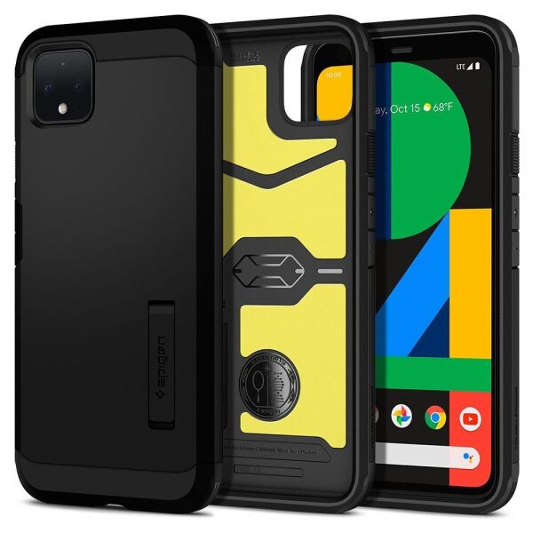 

Чехол Spigen для Google Pixel 4 XL Tough Armor, XP Black (F25CS27551)