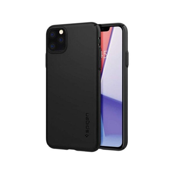 

Чехол Spigen для iPhone 11 Pro Max Thin Fit Air, Black (ACS00066)