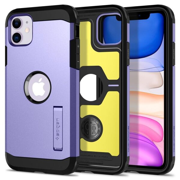 

Чехол Spigen для iPhone 11 Tough Armor, Purple (ACS00409)
