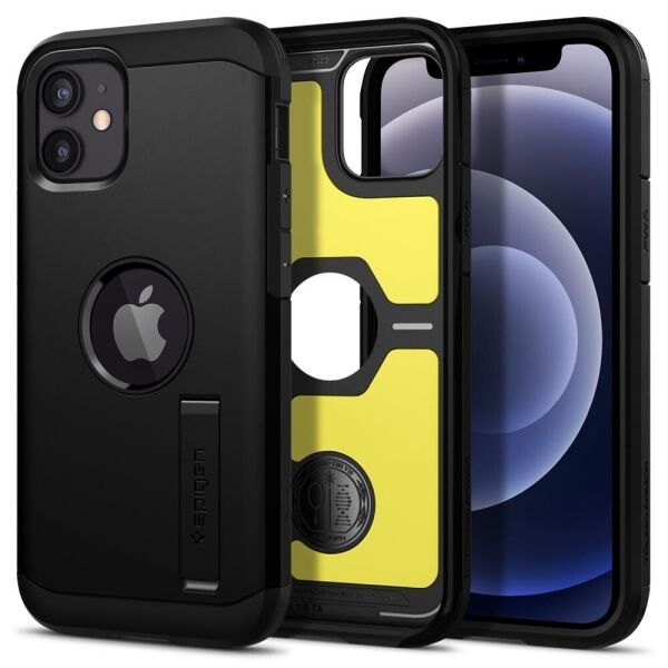 

Чехол Spigen для iPhone 12 mini 5.4" (2020) Tough Armor, XP Black (ACS01753)