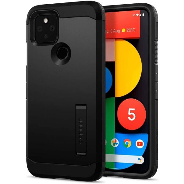 

Чехол Spigen для Google Pixel 5 Tough Armor, Black (ACS01899)