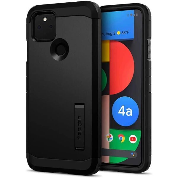 

Чехол Spigen для Google Pixel 4a (5G) - Tough Armor, Black (ACS01883)