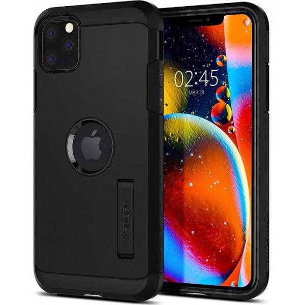 

Чехол Spigen для iPhone 11 Pro Max Tough Armor, Black (075CS27142)