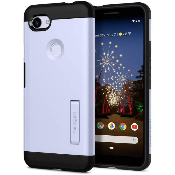 

Чехол Spigen для Google Pixel 3a, Tough Armor - Purple-ish (F23CS26482)