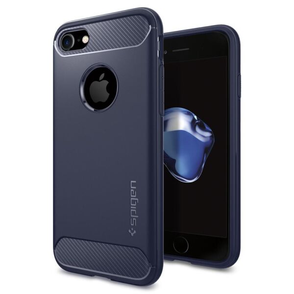 

Чехол Spigen для iPhone 8/7 Rugged Armor, Midnight Blue (042CS21188)