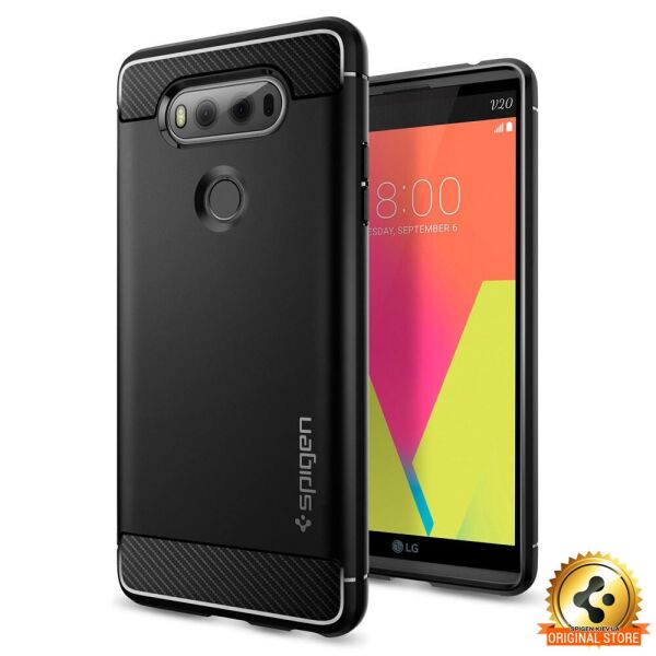 

Чехол Spigen для LG V20 Rugged Armor, Black (A20CS20920)