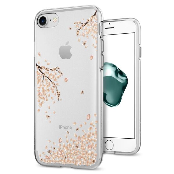 

Чехол Spigen для iPhone SE 2020/8/7 Liquid Crystal, Shine Blossom (042CS21220)