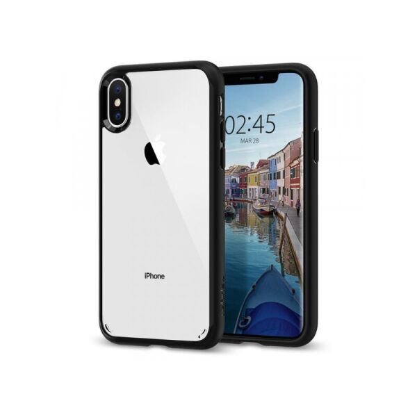 

Чехол Spigen для iPhone XS/X Ultra Hybrid, Matte Black (063CS25116)