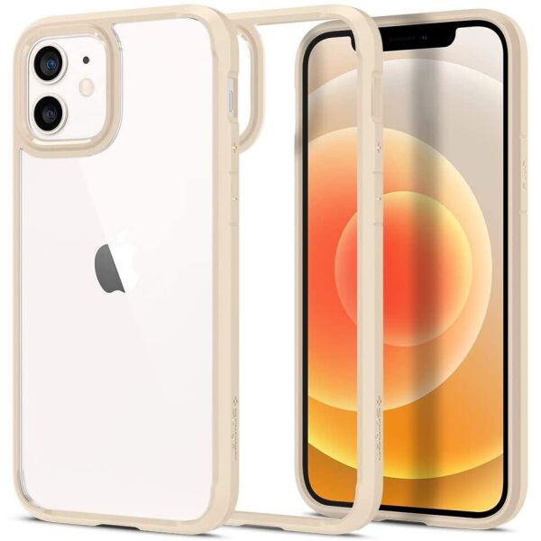 

Чехол Spigen для iPhone 12 / iPhone 12 Pro (6.1") - Ultra Hybrid, Sand Beige (ACS02177)