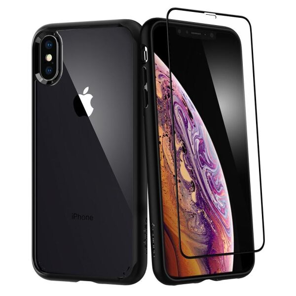 

Чехол Spigen для iPhone XS Max Ultra Hybrid 360, Black (065CS25132)