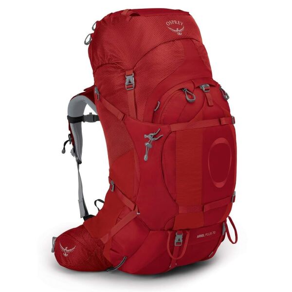

Рюкзак Osprey Ariel Plus 70 Carnelian Red - WM/L - красный
