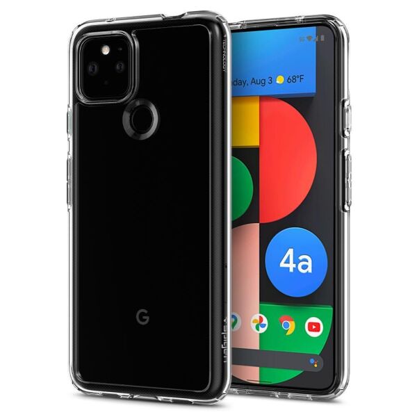 

Чехол Spigen для Google Pixel 4a (5G) - Ultra Hybrid, Crystal Clear (ACS01881)