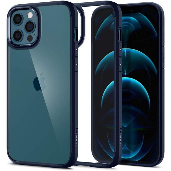 

Чехол Spigen для iPhone 12 Pro Max - Ultra Hybrid, Navy Blue (ACS02248)