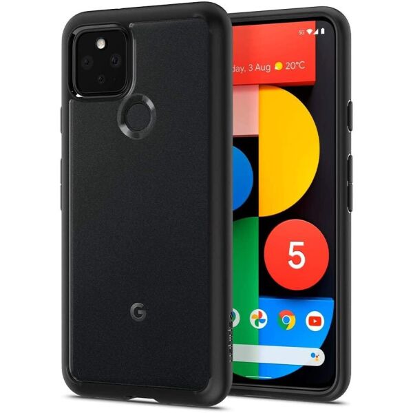 

Чехол Spigen для Google Pixel 5 - Ultra Hybrid, Matte Black (ACS01898)