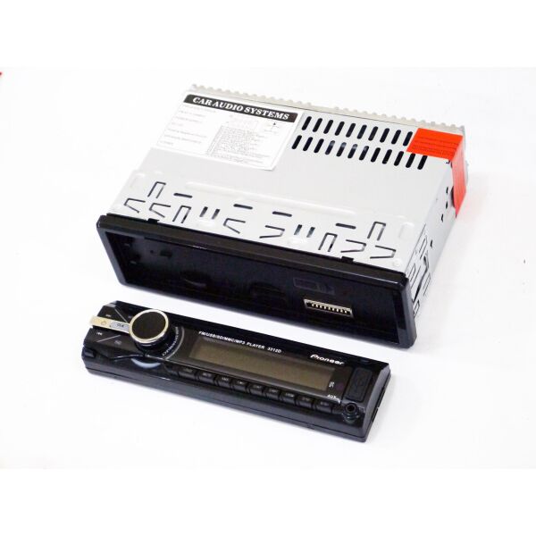 

Автомагнитола 3312D Usb + RGB подсветка + Fm + Aux + съемная ПАНЕЛЬ