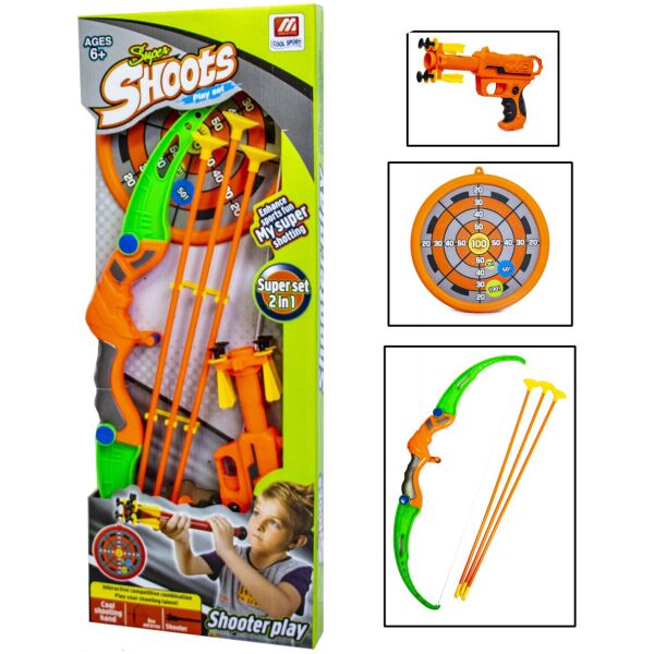 

Детский игровой набор для стрельбы Cool Sport 6+ Разноцветный