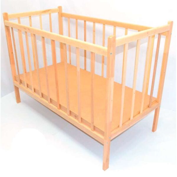 

Кроватка деревянная Penny 125x64x97 см Бежевый