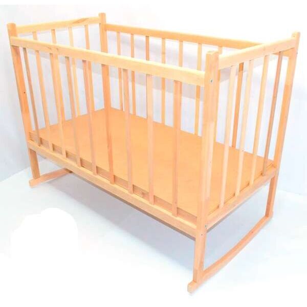 

Кроватка-качалка деревянная Penny 125x64x97 см Бежевый