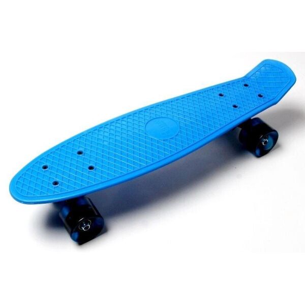 

Скейтборд "Penny Board", Синий цвет, усиленный пластик, светящиеся колеса