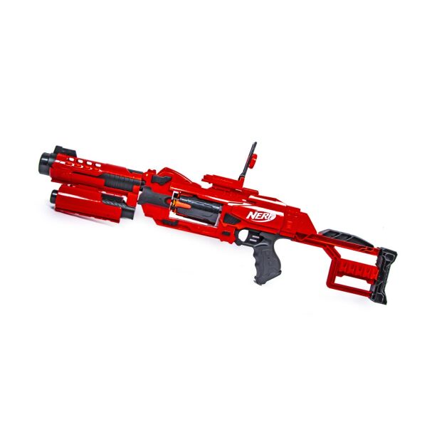 

Ружье-бластер Nerf 75х23х7 см Красный