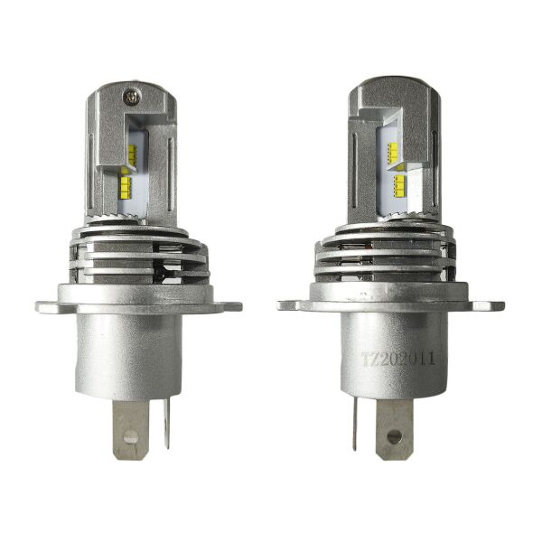 

LED лампы H4 светодиоды Philips М3 pro. 12-24V 55W 5000Lm. Светодиодные лэд лампы без проводов!