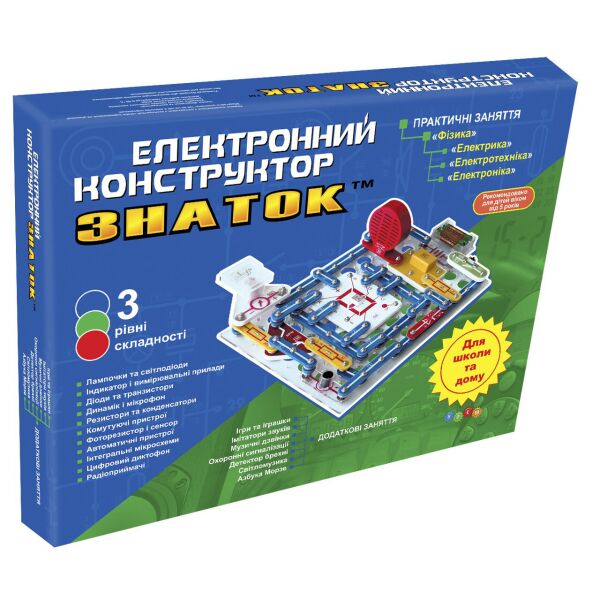 

*Электронный конструктор Знаток Школа (999+ схем) Kiddisvit арт. REW-K007