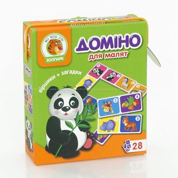 

Доміно Зоопарк - VT 2100-04 укр. Vladi Toys, (Украина)