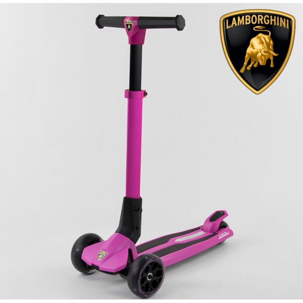 

Самокат Lamborghini трехколесный LB - 30400 розовый 01284